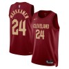 Cleveland Cavaliers Lauri Markkanen 24 Nike 2022-23 Icon Edition Maroon Miesten Pelipaidat Swingman